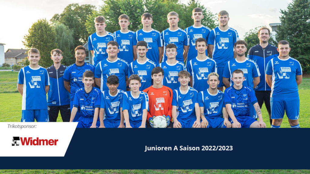 FC Gurmels Junioren A Saison 2022/23